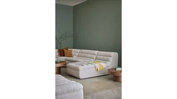 Valdoro-kangasdivaani 168 cm - Beige - Huonekalut - Sohva - Moduulisohva - Muut moduulisohvan moduulit