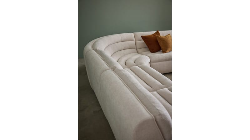 Valdoro-kulmamoduuli kankaasta 179 cm - Beige - Huonekalut - Sohva - Kulmasohva