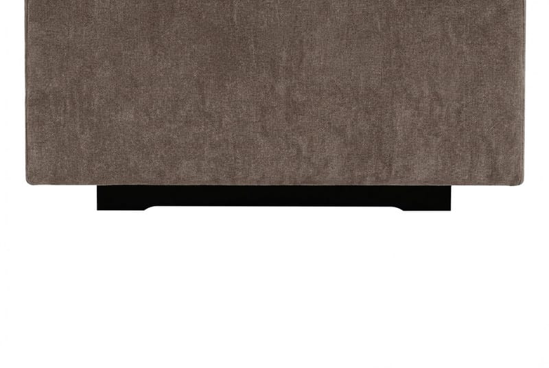 Valencia ekstra syvä 3-istuttava chenille-sohva - Tummanruskea - Huonekalut - Sohva - 3:n istuttava sohva