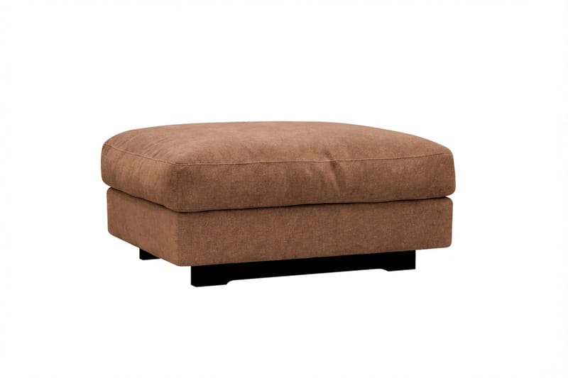 Valencia-sohvaryhmä Extra Deep 3-istuttava sohva + rahi, chenilleä - Ruosteenruskea - Huonekalut - Sohva - Kulmasohva