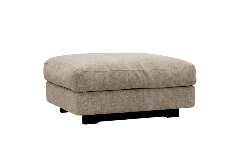 Valencia-sohvaryhmä Extra Deep 5-istuttava sohva + rahi, chenilleä - Ruskea - Huonekalut - Sohva - Kulmasohva