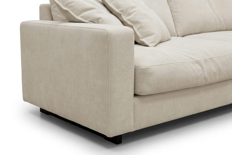 Valencia-sohvaryhmä Extra Syvä 4-istuttava Divaani Oikea + Rahi - Beige - Huonekalut - Sohva - Sohvaryhmä