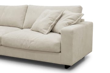 Valencia-sohvaryhmä Extra Syvä 4-istuttava Divaani Vasen + Nojatuoli - Beige - Huonekalut - Sohva - Sohvaryhmä
