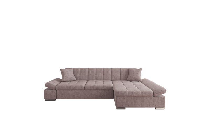 Vananda Sohva Divaanilla 3-ist. - Beige - Huonekalut - Sohva - Divaanisohva - 3 istuttava sohva divaanilla