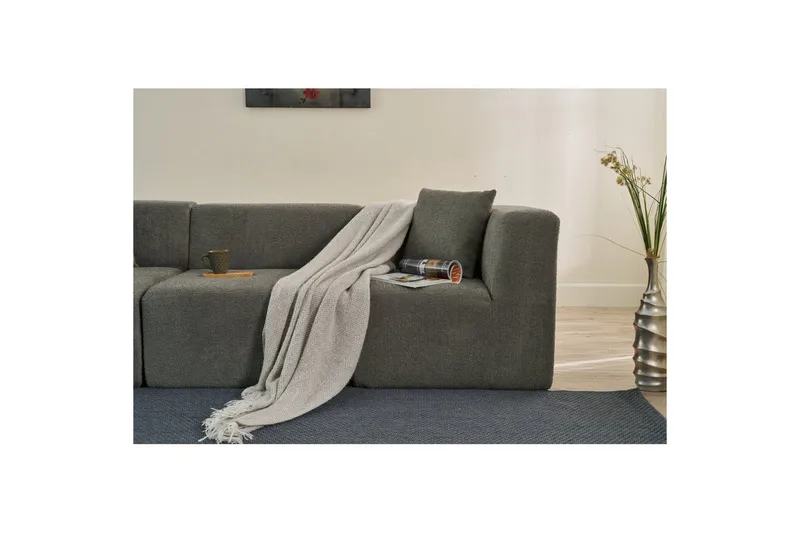 Veyno Sohva 3-sits - Mörkbeige - Huonekalut - Sohva - 3:n istuttava sohva