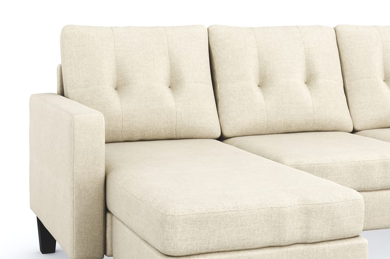 Vislanda 5-istuttava Sohva kaksoisdivaanilla - Beige - Huonekalut - Sohva - Divaanisohva