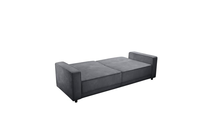 Vuodesohva Allie Antrasiitti, Sametti, 81x225x91 cm - Antrasiitti, Sametti, 81x225x91 cm - Huonekalut - Sohva - Vuodesohva
