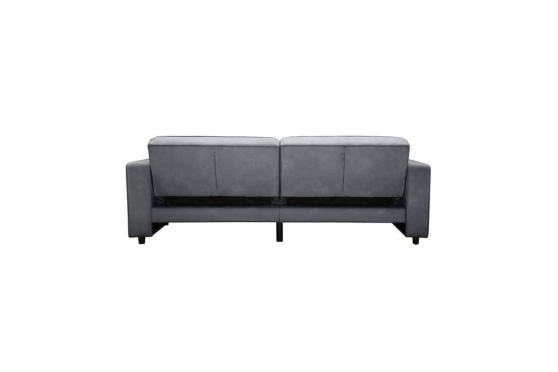 Vuodesohva Allie Antrasiitti, Sametti, 81x225x91 cm - Antrasiitti, Sametti, 81x225x91 cm - Huonekalut - Sohva - Vuodesohva