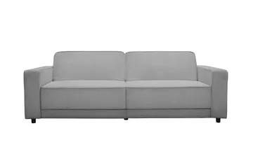 Vuodesohva Allie Harmaa, Cordoroy, 81x225x91 cm