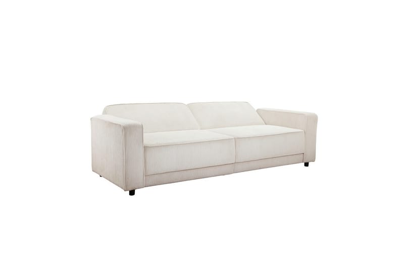 Vuodesohva Allie Kermanvärinen, Cordoroy, 81x225x91 cm - Kermanvärinen, Cordoroy, 81x225x91 cm - Huonekalut - Sohva - Vuodesohva