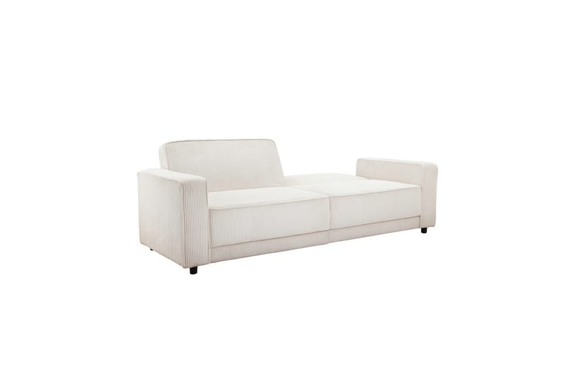 Vuodesohva Allie Kermanvärinen, Cordoroy, 81x225x91 cm - Kermanvärinen, Cordoroy, 81x225x91 cm - Huonekalut - Sohva - Vuodesohva