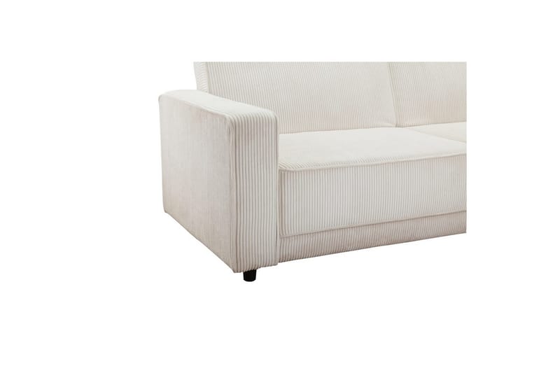 Vuodesohva Allie Kermanvärinen, Cordoroy, 81x225x91 cm - Kermanvärinen, Cordoroy, 81x225x91 cm - Huonekalut - Sohva - Vuodesohva