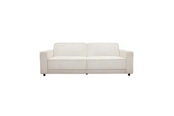 Vuodesohva Allie Kermanvärinen, Cordoroy, 81x225x91 cm - Kermanvärinen, Cordoroy, 81x225x91 cm - Huonekalut - Sohva - Vuodesohva - 3 istuttava vuodesohva