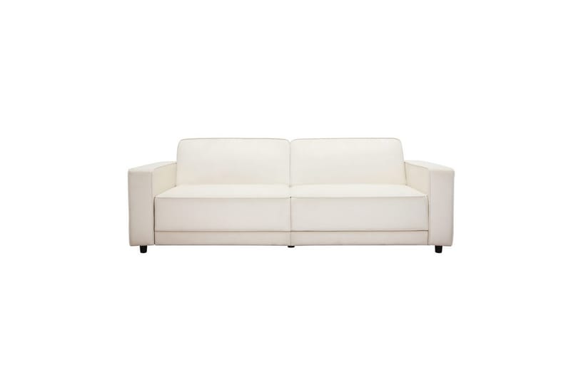 Vuodesohva Allie Kermanvärinen, Sametti, 81x225x91 cm - Kermanvärinen, Sametti, 81x225x91 cm - Huonekalut - Sohva - Vuodesohva - 3 istuttava vuodesohva