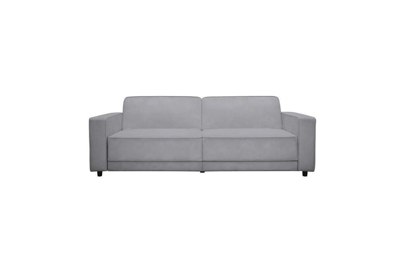 Vuodesohva Allie Vaaleanharmaa, Sametti, 81x225x91 cm - Vaaleanharmaa, Sametti, 81x225x91 cm - Huonekalut - Sohva - Vuodesohva
