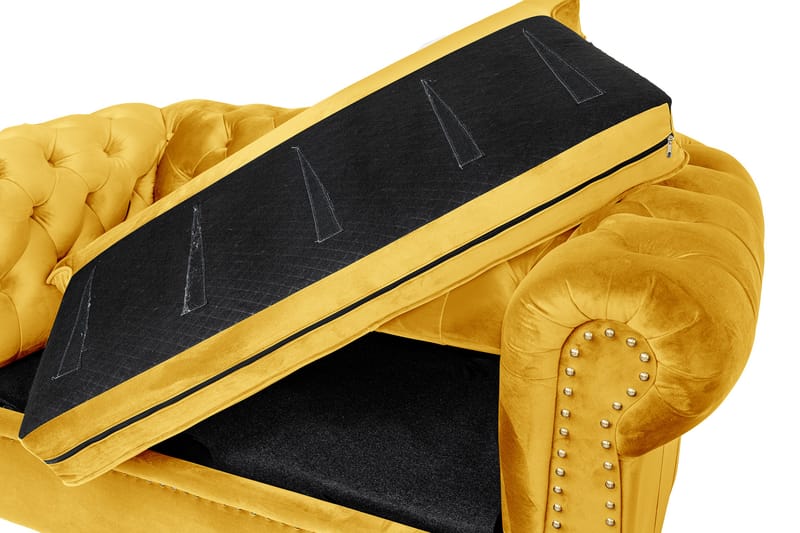 Vuodesohva Chesterfield Deluxe 2:n ist - Huonekalut - Sohva - Vuodesohva - 2 istuttava vuodesohva