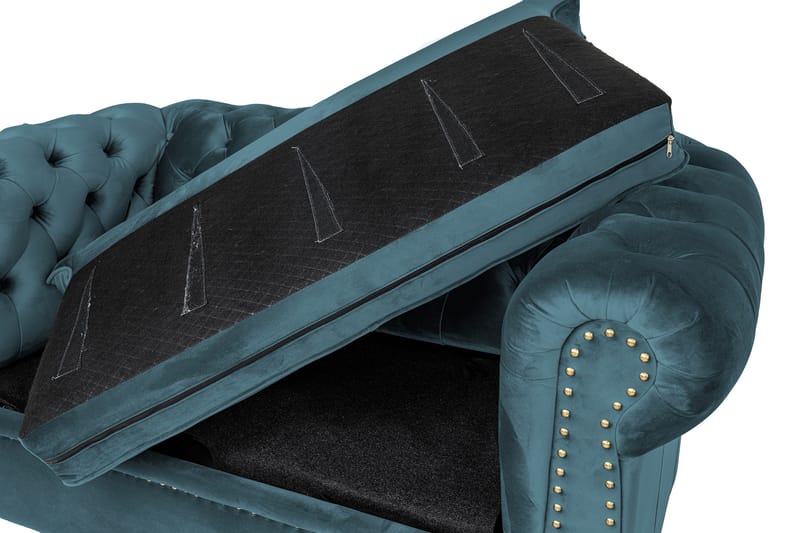 Vuodesohva Chesterfield Deluxe 2:n ist - Huonekalut - Sohva - Vuodesohva - 2 istuttava vuodesohva