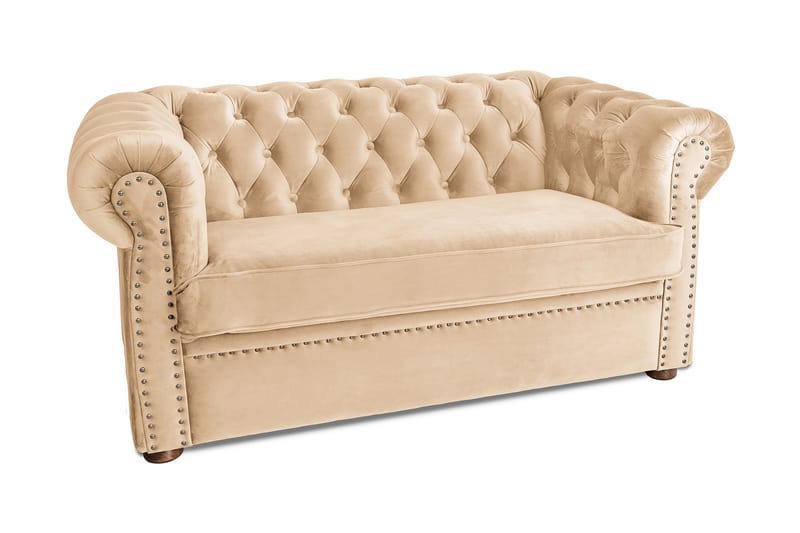 Vuodesohva Chesterfield Deluxe 2:n ist - Huonekalut - Sohva - Vuodesohva - 2 istuttava vuodesohva