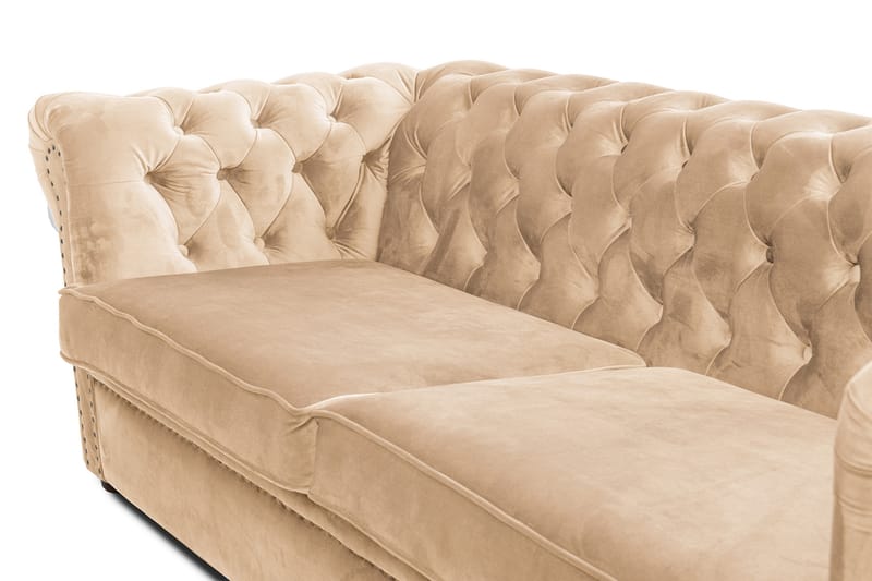 Vuodesohva Chesterfield Deluxe 3:n ist - Huonekalut - Sohva - Vuodesohva - 3 istuttava vuodesohva