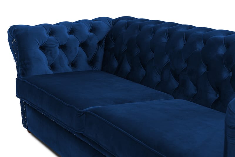 Vuodesohva Chesterfield Deluxe 3:n ist - 3 istuttava vuodesohva - Vuodesohva