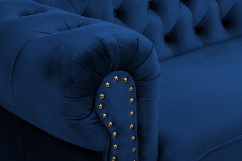 Vuodesohva Chesterfield Deluxe 3:n ist - Huonekalut - Sohva - Vuodesohva - 3 istuttava vuodesohva