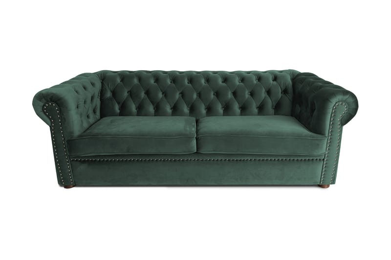 Vuodesohva Chesterfield Deluxe 3:n ist - 3 istuttava vuodesohva - Vuodesohva