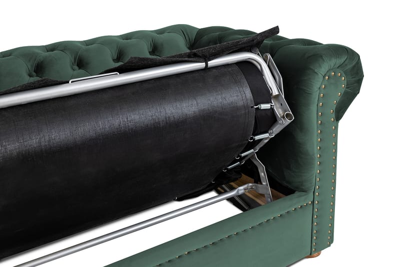 Vuodesohva Chesterfield Deluxe 3:n ist - Huonekalut - Sohva - Vuodesohva - 3 istuttava vuodesohva