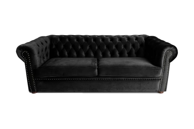 Vuodesohva Chesterfield Deluxe 3:n ist - 3 istuttava vuodesohva - Vuodesohva