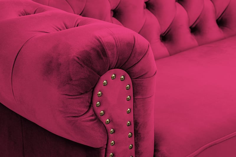 Vuodesohva Chesterfield Deluxe 3:n ist - Huonekalut - Sohva - Vuodesohva - 3 istuttava vuodesohva
