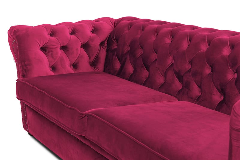 Vuodesohva Chesterfield Deluxe 3:n ist - Huonekalut - Sohva - Vuodesohva - 3 istuttava vuodesohva