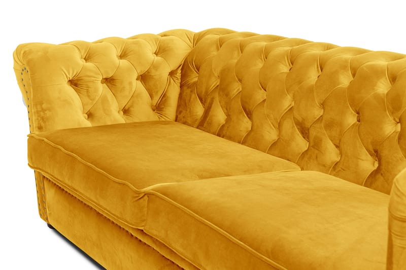 Vuodesohva Chesterfield Deluxe 3:n ist - Huonekalut - Sohva - Vuodesohva - 3 istuttava vuodesohva