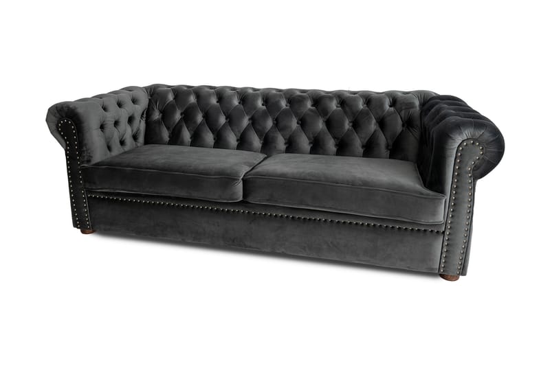 Vuodesohva Chesterfield Deluxe 3:n ist - 3 istuttava vuodesohva - Vuodesohva