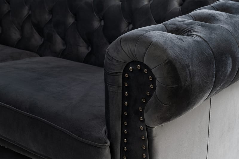 Vuodesohva Chesterfield Deluxe 3:n ist - 3 istuttava vuodesohva - Vuodesohva