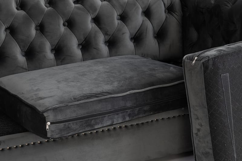 Vuodesohva Chesterfield Deluxe 3:n ist - 3 istuttava vuodesohva - Vuodesohva