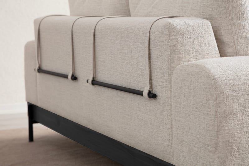 Vuodesohva Eti 3:n ist - Valkoinen - Huonekalut - Sohva - 3:n istuttava sohva