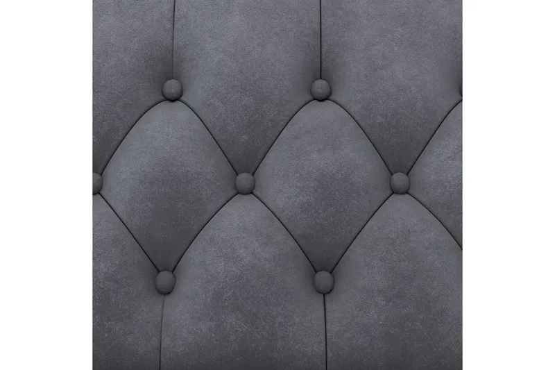 Vuodesohva Felix 236x87x83 cm, Antrasiitti, Sametti - 236x87x83 cm, Antrasiitti, Sametti - Huonekalut - Sohva - Vuodesohva - 3 istuttava vuodesohva