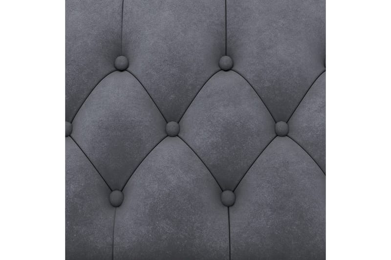 Vuodesohva Felix 236x87x83 cm, Antrasiitti, Sametti - 236x87x83 cm, Antrasiitti, Sametti - Huonekalut - Sohva - Vuodesohva - 3 istuttava vuodesohva