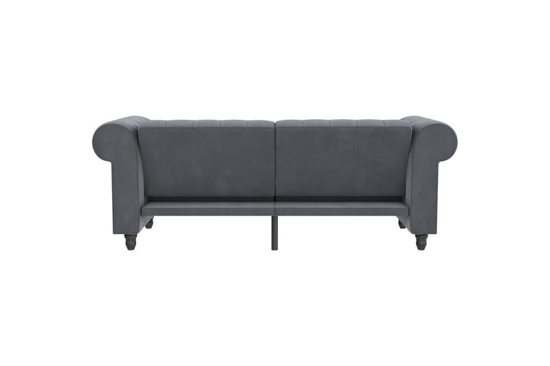 Vuodesohva Felix 236x87x83 cm, Antrasiitti, Sametti - 236x87x83 cm, Antrasiitti, Sametti - Huonekalut - Sohva - Vuodesohva