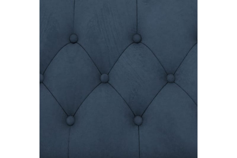 Vuodesohva Felix 236x87x83 cm, Sininen, Sametti - 236x87x83 cm, Sininen, Sametti - Huonekalut - Sohva - Vuodesohva