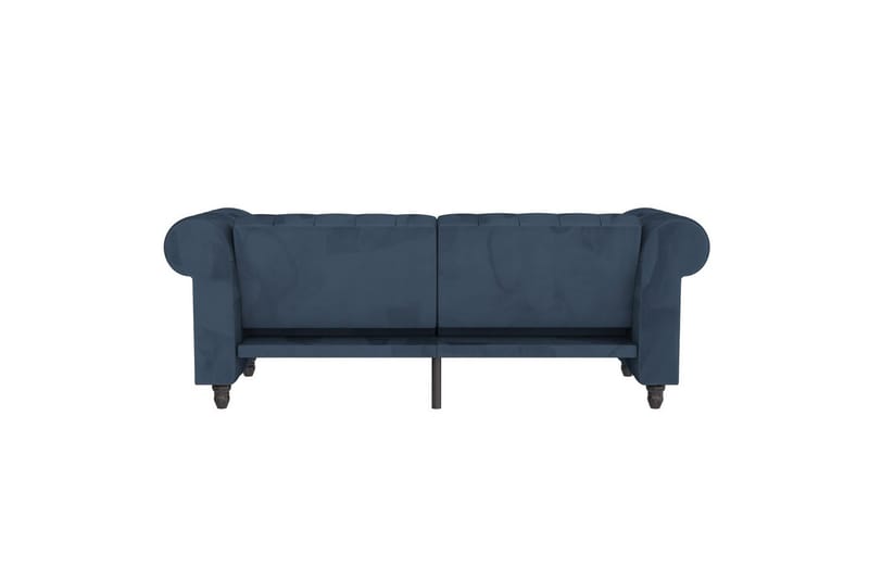 Vuodesohva Felix 236x87x83 cm, Sininen, Sametti - 236x87x83 cm, Sininen, Sametti - Huonekalut - Sohva - Vuodesohva
