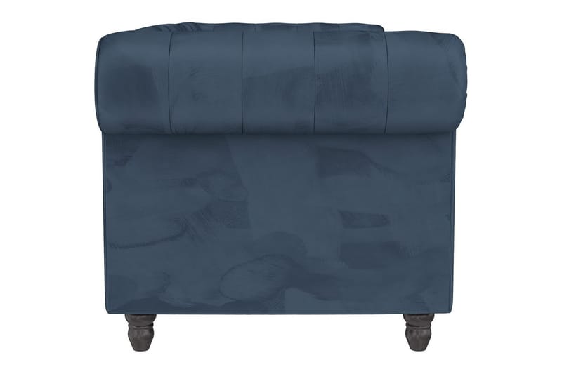 Vuodesohva Felix 236x87x83 cm, Sininen, Sametti - 236x87x83 cm, Sininen, Sametti - Huonekalut - Sohva - Vuodesohva