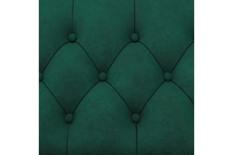 Vuodesohva Felix 236x87x83 cm, Tummanvihreä, Sametti - 236x87x83 cm, Tummanvihreä, Sametti - Huonekalut - Sohva - Vuodesohva - 3 istuttava vuodesohva