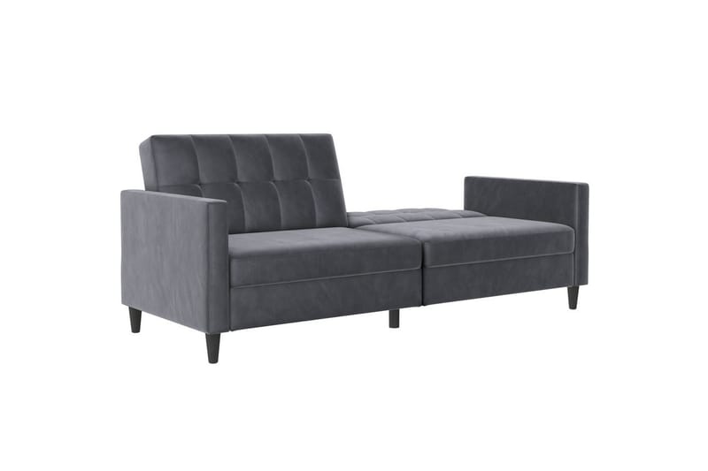 Vuodesohva Hartford 203x83x82 cm, Antrasiitti, Sametti - 203x83x82 cm, Antrasiitti, Sametti - Huonekalut - Sohva - Vuodesohva