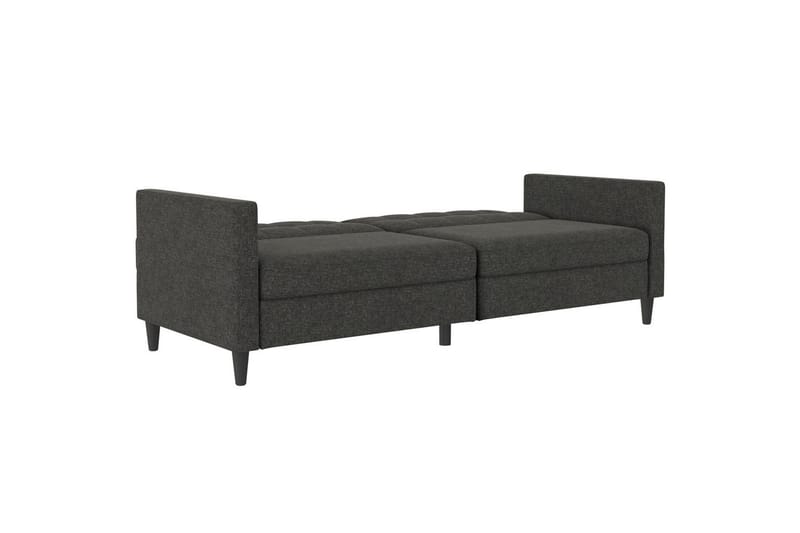 Vuodesohva Hartford 203x83x82 cm, Antrasiitti, Pellavakankaan näköinen (100% polyesteri) - 203x83x82 cm, Antrasiitti, Pellavakankaan näköinen (100% polyesteri) - Huonekalut - Sohva - Vuodesohva