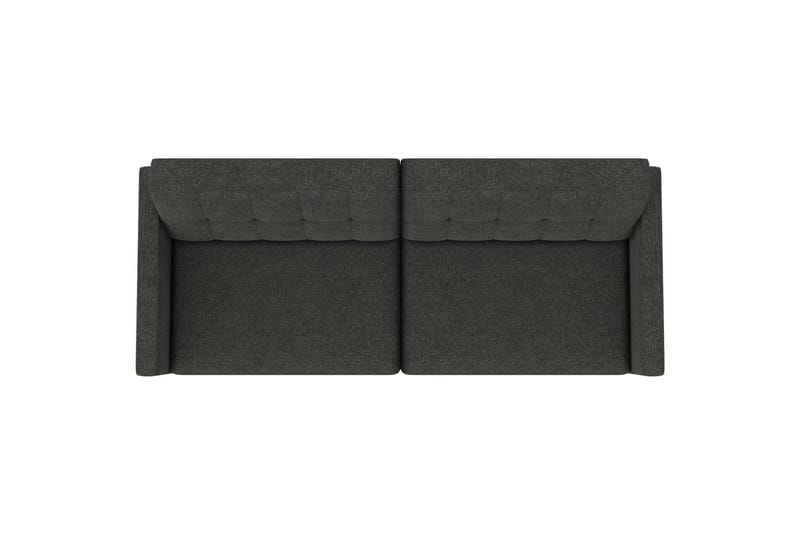 Vuodesohva Hartford 203x83x82 cm, Antrasiitti, Pellavakankaan näköinen (100% polyesteri) - 203x83x82 cm, Antrasiitti, Pellavakankaan näköinen (100% polyesteri) - Huonekalut - Sohva - Vuodesohva