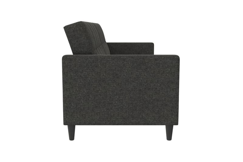Vuodesohva Hartford 203x83x82 cm, Antrasiitti, Pellavakankaan näköinen (100% polyesteri) - 203x83x82 cm, Antrasiitti, Pellavakankaan näköinen (100% polyesteri) - Huonekalut - Sohva - Vuodesohva