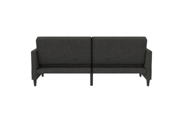 Vuodesohva Hartford 203x83x82 cm, Antrasiitti, Pellavakankaan näköinen (100% polyesteri) - 203x83x82 cm, Antrasiitti, Pellavakankaan näköinen (100% polyesteri) - Huonekalut - Sohva - Vuodesohva - 3 istuttava vuodesohva