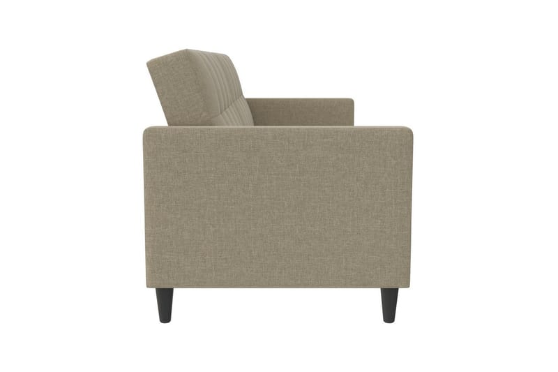 Vuodesohva Hartford 203x83x82 cm, Cappucino, Pellavakankaan näköinen (100% polyesteri) - 203x83x82 cm, Cappucino, Pellavakankaan näköinen (100% polyesteri) - Huonekalut - Sohva - Vuodesohva