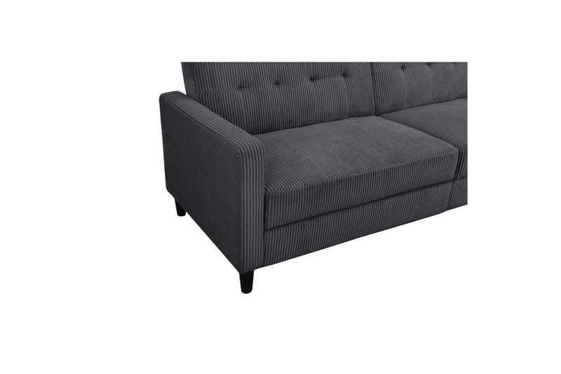 Vuodesohva Hartford II 203x83x82 cm, Antrasiitti - 203x83x82 cm, Antrasiitti - Huonekalut - Sohva - Vuodesohva
