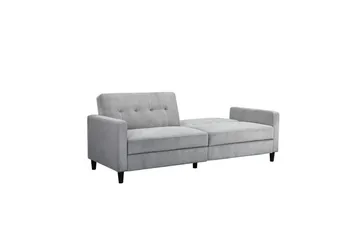 Vuodesohva Hartford II 203x83x82 cm, Harmaa - 203x83x82 cm, Harmaa - Huonekalut - Sohva - Vuodesohva - 3 istuttava vuodesohva